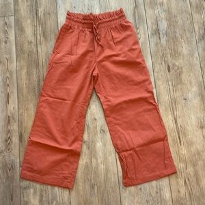 High Rise Wide Leg Linen